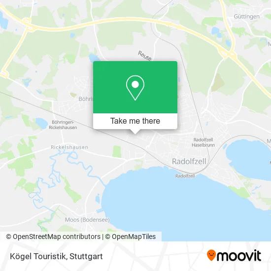 Карта Kögel Touristik