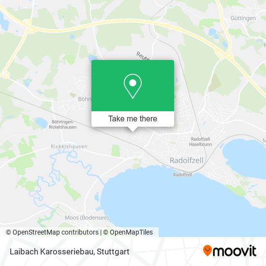 Карта Laibach Karosseriebau