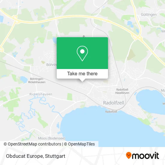 Карта Obducat Europe