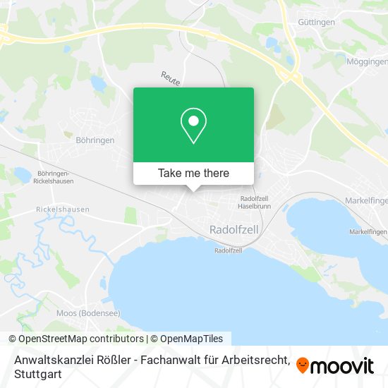 Anwaltskanzlei Rößler - Fachanwalt für Arbeitsrecht map