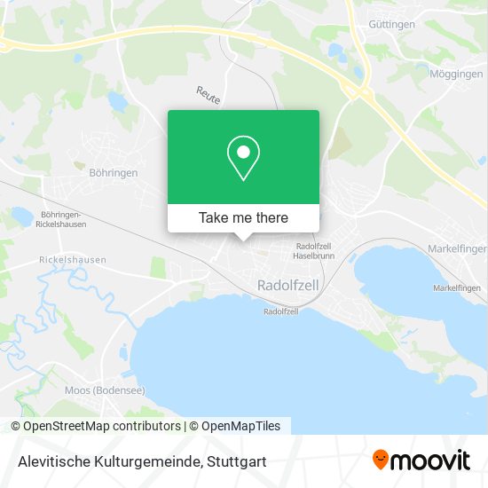 Alevitische Kulturgemeinde map