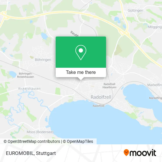 Карта EUROMOBIL