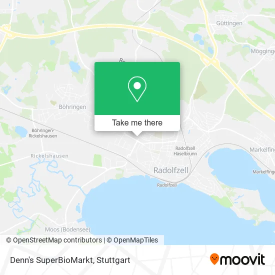 Карта Denn's SuperBioMarkt