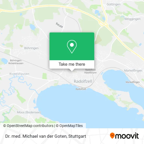 Карта Dr. med. Michael van der Goten