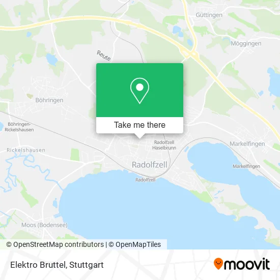 Карта Elektro Bruttel