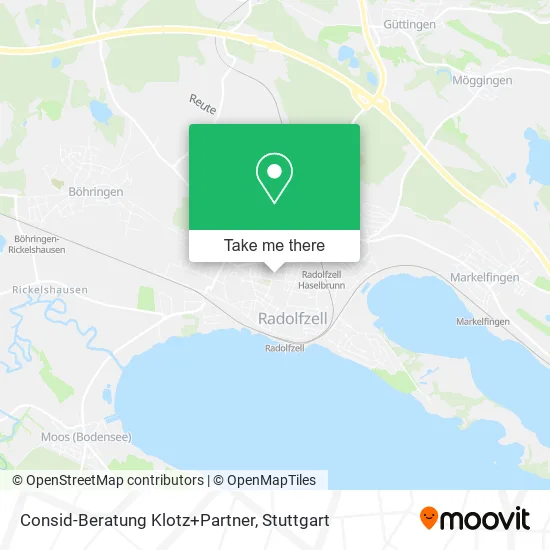 Карта Consid-Beratung Klotz+Partner