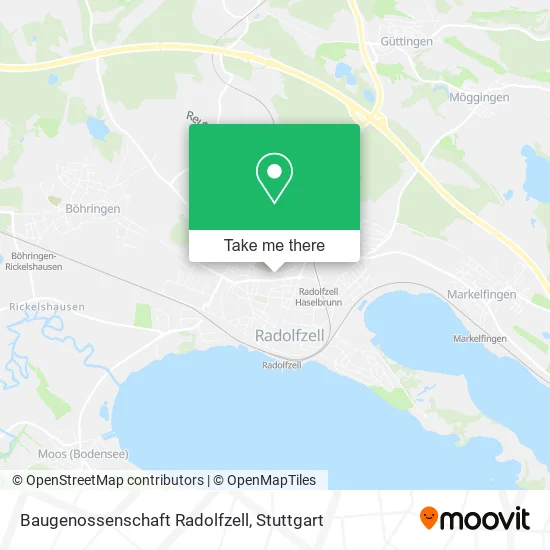 Карта Baugenossenschaft Radolfzell