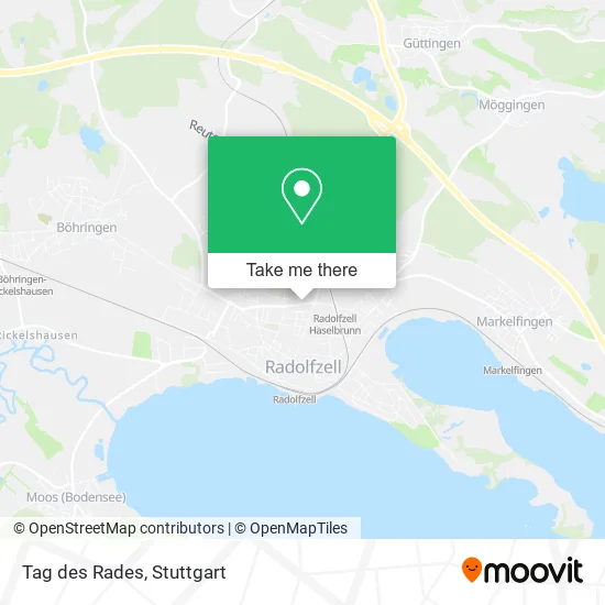 Карта Tag des Rades
