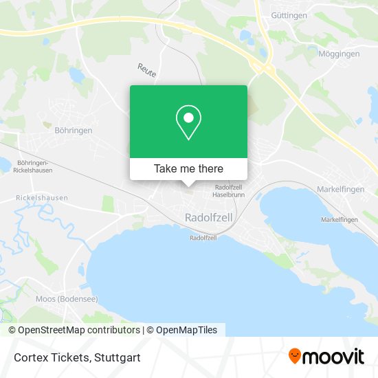 Cortex Tickets map