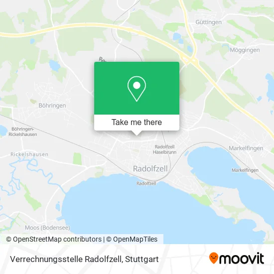Карта Verrechnungsstelle Radolfzell