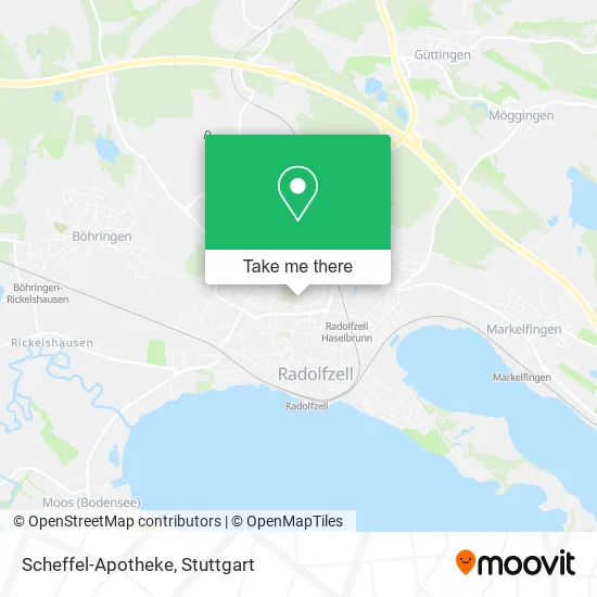 Карта Scheffel-Apotheke