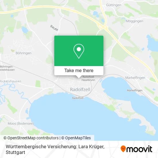 Карта Württembergische Versicherung: Lara Krüger