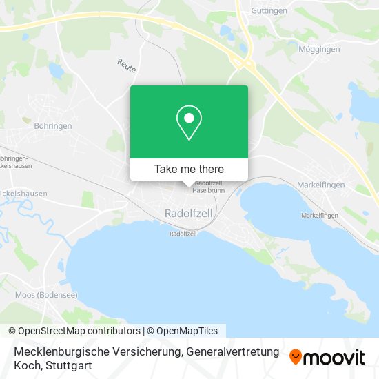 Mecklenburgische Versicherung, Generalvertretung Koch map