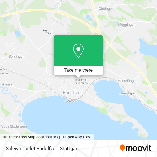 Salewa Outlet Radolfzell map
