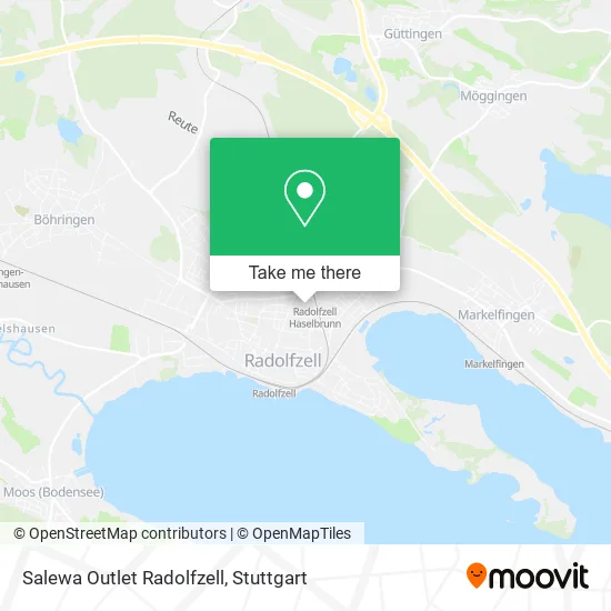 Salewa Outlet Radolfzell map