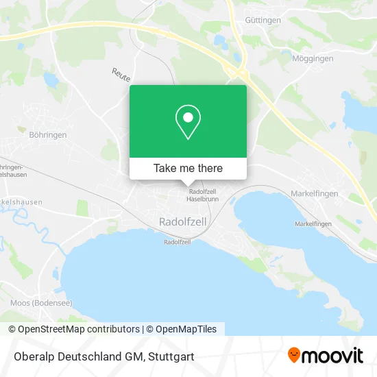 Карта Oberalp Deutschland GM
