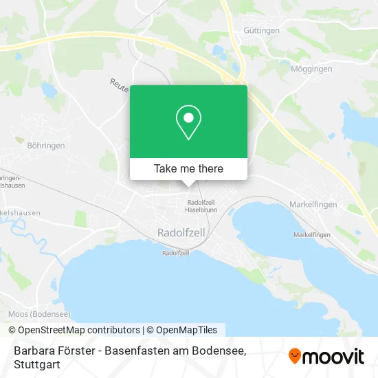 Карта Barbara Förster - Basenfasten am Bodensee