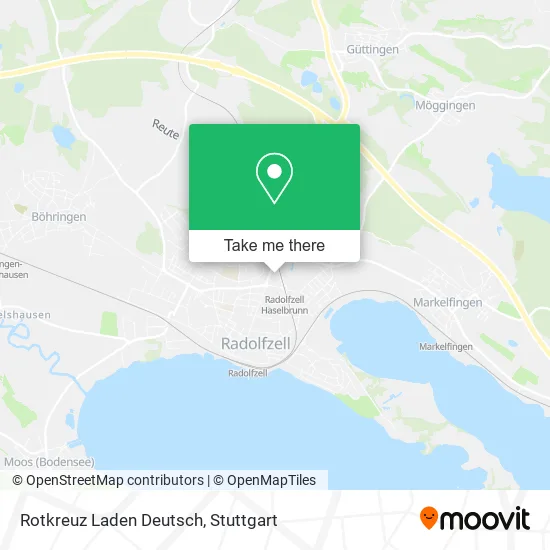 Карта Rotkreuz Laden Deutsch