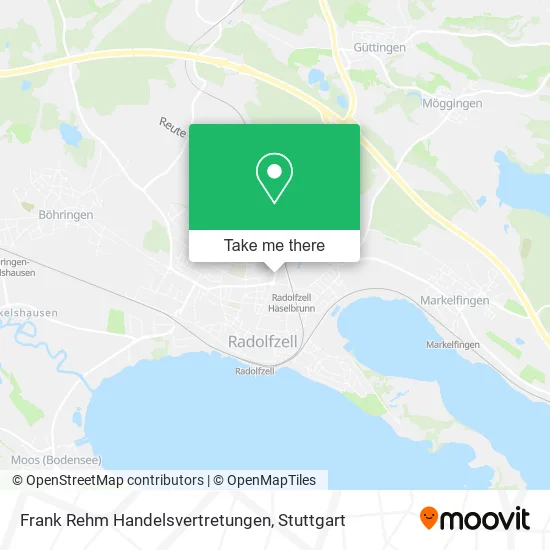 Карта Frank Rehm Handelsvertretungen