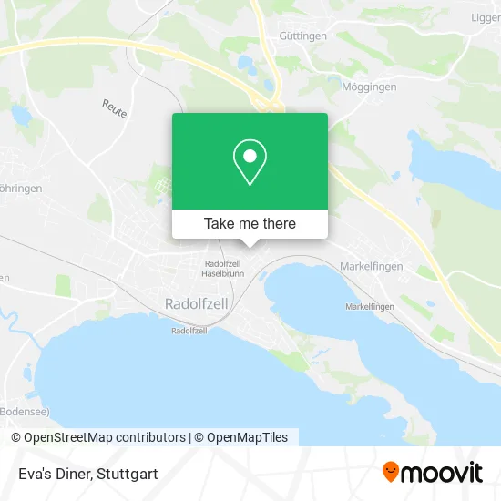 Карта Eva's Diner
