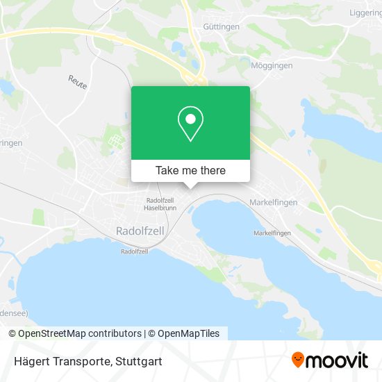 Hägert Transporte map