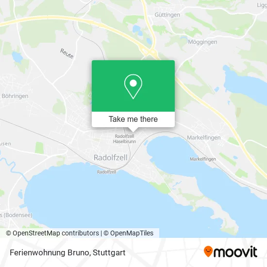 Карта Ferienwohnung Bruno
