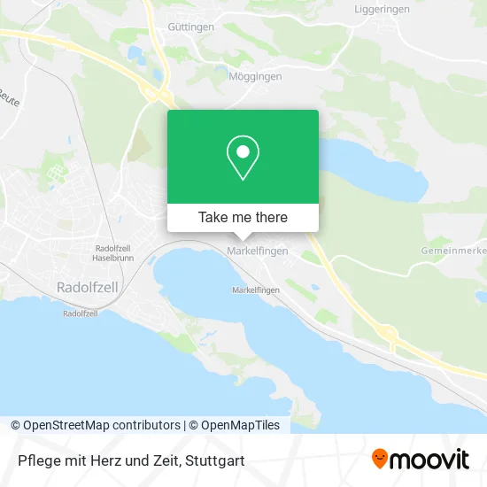 Карта Pflege mit Herz und Zeit