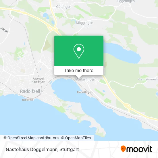Карта Gästehaus Deggelmann