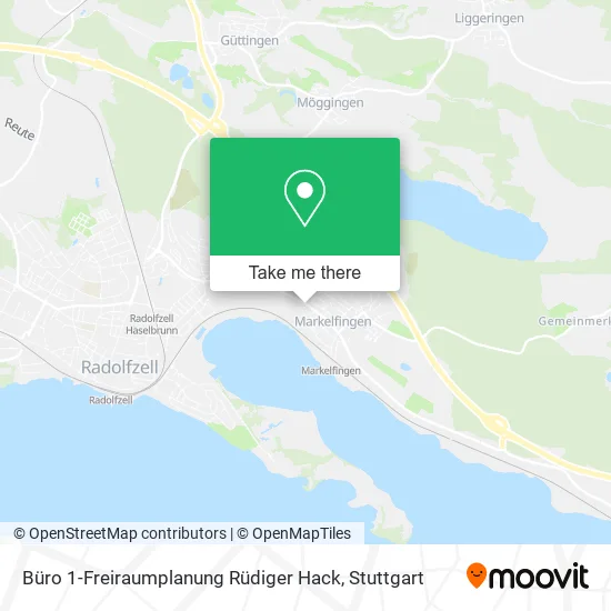 Карта Büro 1-Freiraumplanung Rüdiger Hack