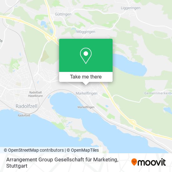 Arrangement Group Gesellschaft für Marketing map