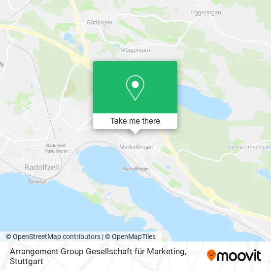 Карта Arrangement Group Gesellschaft für Marketing