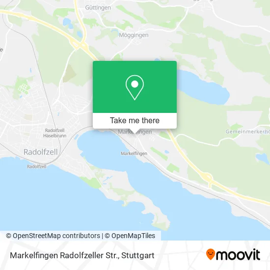 Карта Markelfingen Radolfzeller Str.