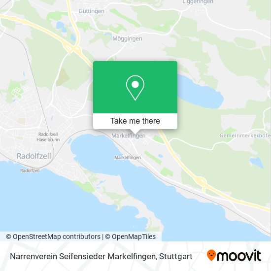 Карта Narrenverein Seifensieder Markelfingen