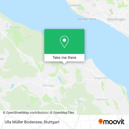 Карта Ulla Müller Bodensee