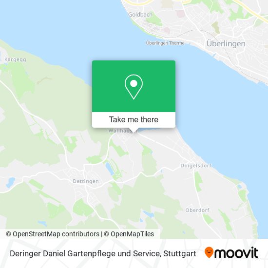 Карта Deringer Daniel Gartenpflege und Service