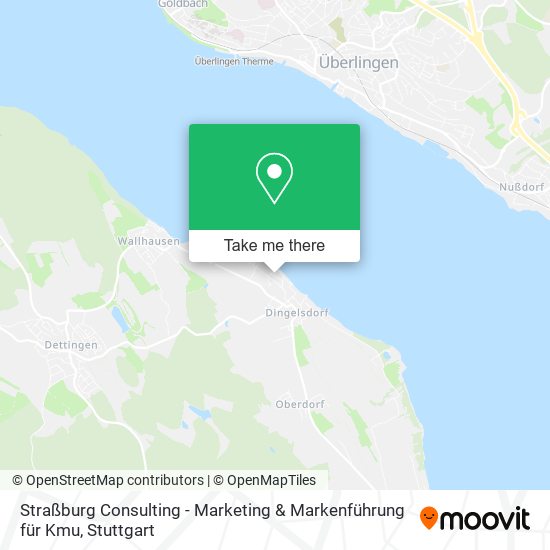 Карта Straßburg Consulting - Marketing & Markenführung für Kmu