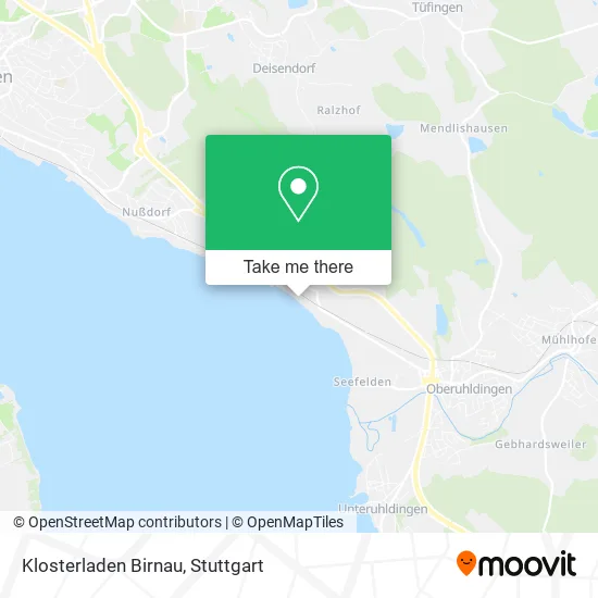 Карта Klosterladen Birnau