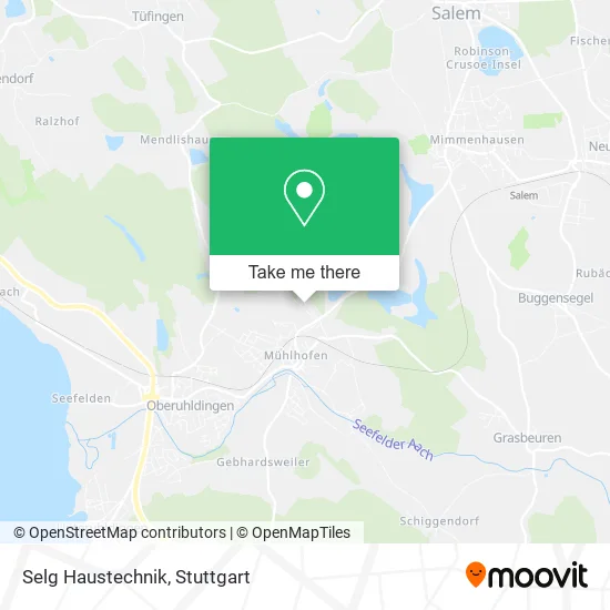 Selg Haustechnik map