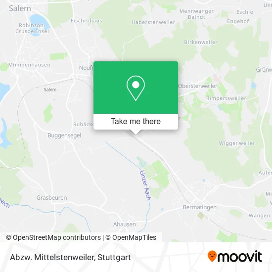 Карта Abzw. Mittelstenweiler