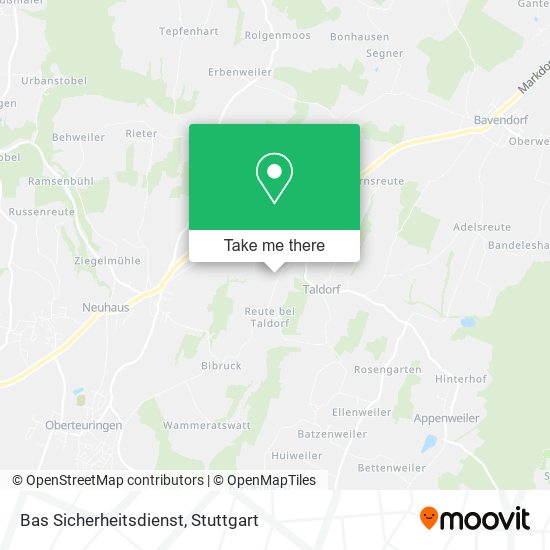Карта Bas Sicherheitsdienst