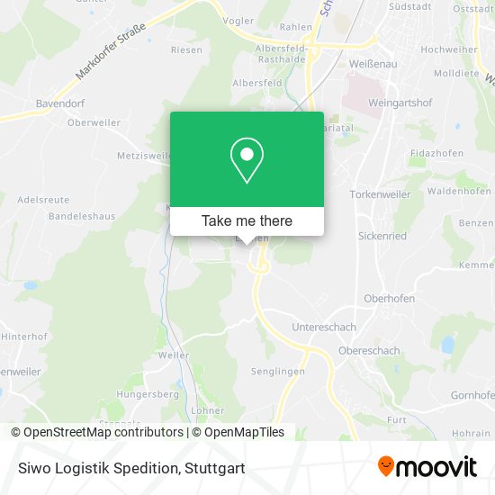 Siwo Logistik Spedition map