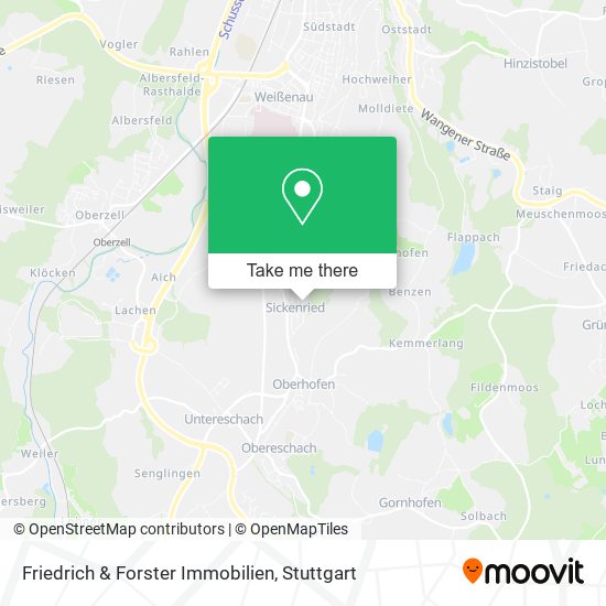Friedrich & Forster Immobilien map