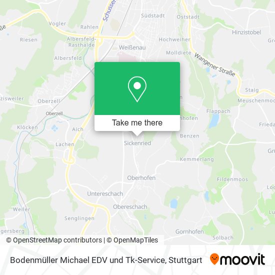 Bodenmüller Michael EDV und Tk-Service map