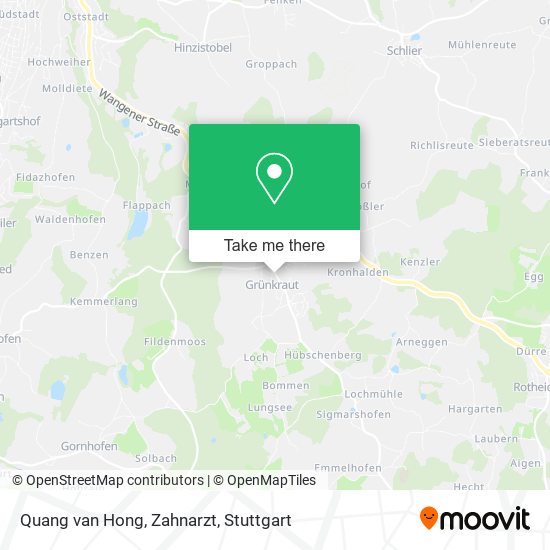 Карта Quang van Hong, Zahnarzt