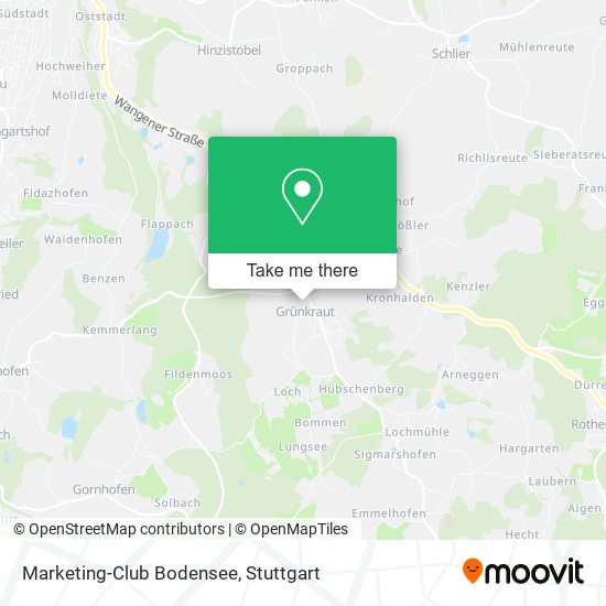 Marketing-Club Bodensee map
