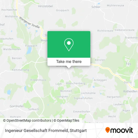 Карта Ingenieur Gesellschaft Frommeld