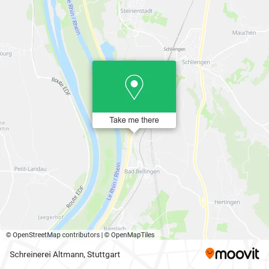 Карта Schreinerei Altmann