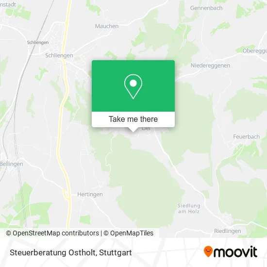 Карта Steuerberatung Ostholt