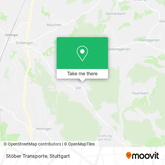 Карта Stöber Transporte