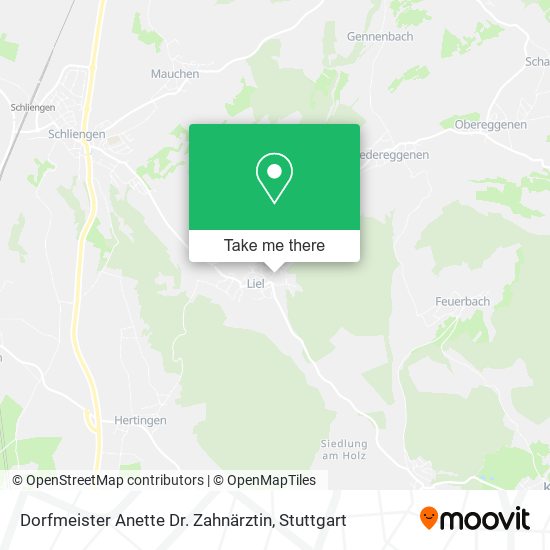 Dorfmeister Anette Dr. Zahnärztin map